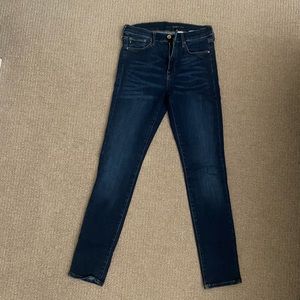 H&M skinny regular waist jeans